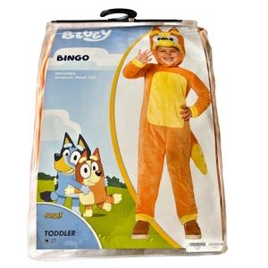 Bluey BINGO Costume deluxe version from SPIRIT Halloween NWT